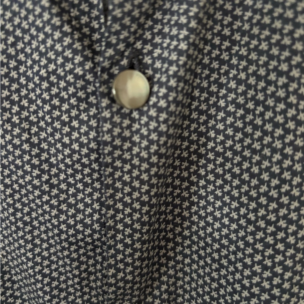 John Varvatos Dark Patterned Button Down Shirt - image 3